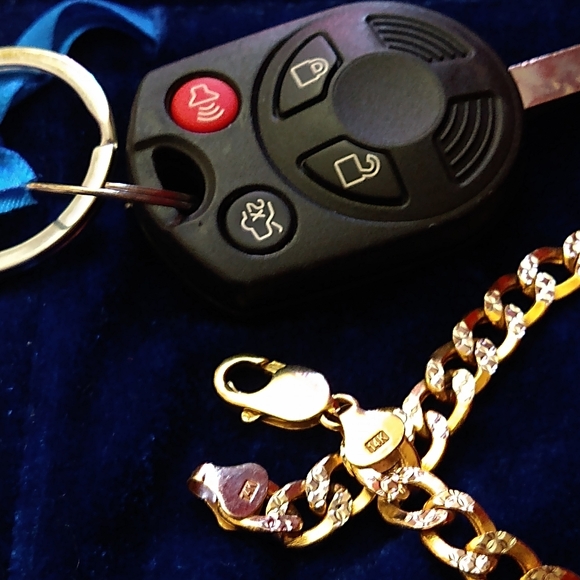 PRECIOUS BRACELET - SOLID 14K GOLD - Picture 5 of 9